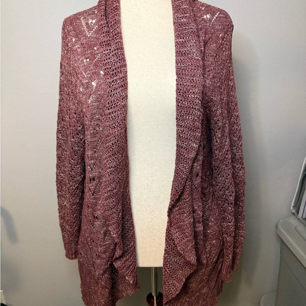 Women's Open Front Knit Cardigan